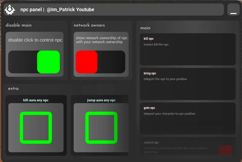 Control NPCs Script for work at a pizza place roblox