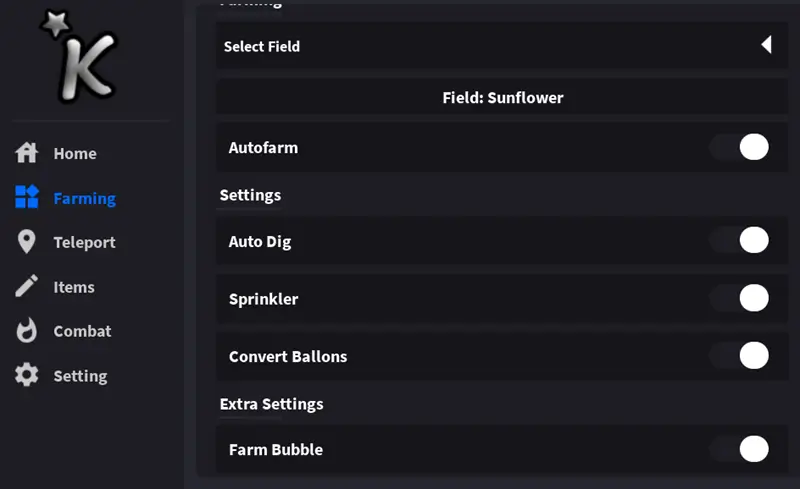 Kron Hub No Key Bee Swarm Script