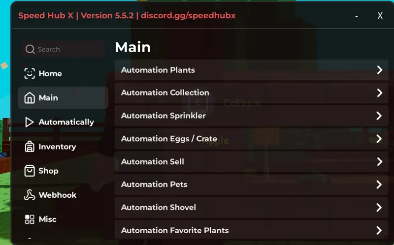 Speed Hub Grow a Garden Script - Auto Farm, Auto, Auto Plant, Auto Buy