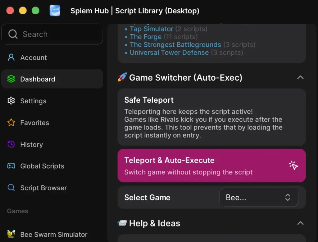Spiem Hub Script No Key