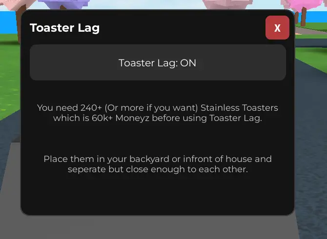Toaster Lag Maschine Script No Key