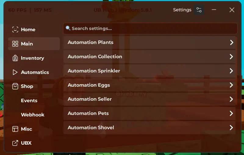 UB Hub Grow a Garden Script No Key - Auto Farm, Auto Sell