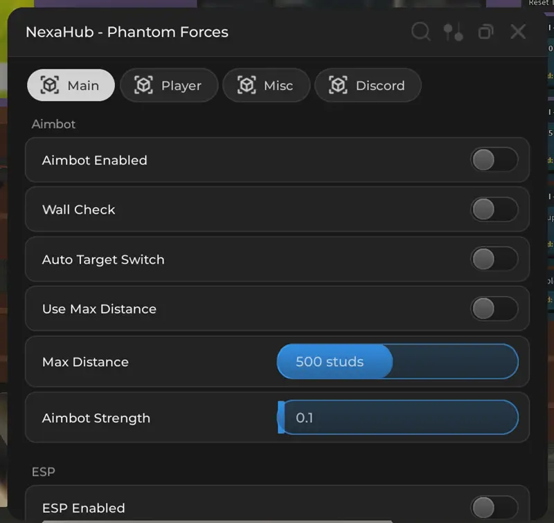 Nexa Hub Phantom Forces Script No Key