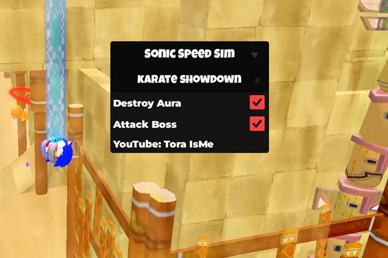 Script Sonic Speed Simulator (KARATE) No Key