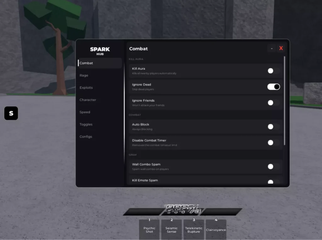 Spark Hub Script For Ultimate Battlegrounds